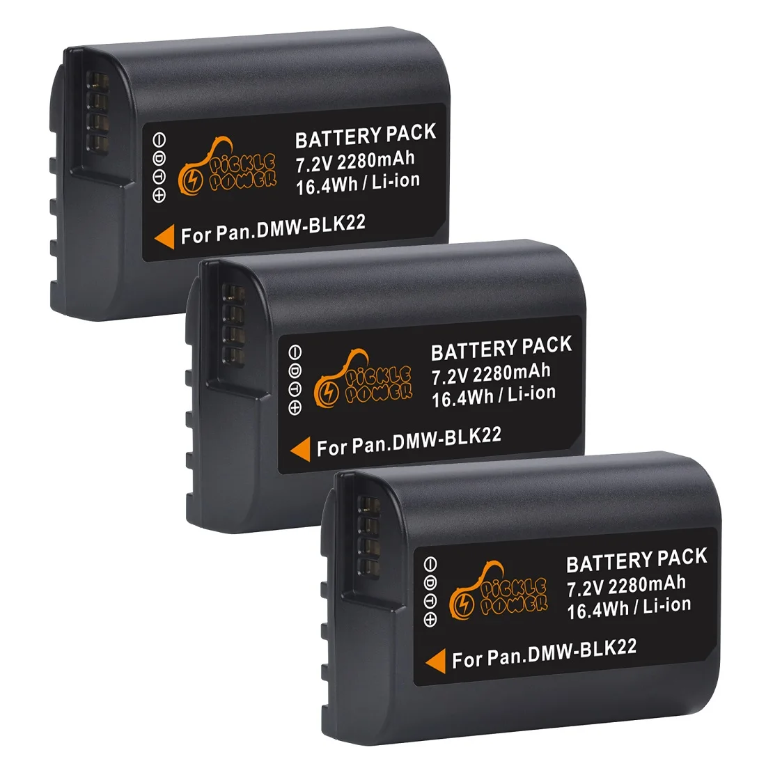 2280mAh DMW-BLK22 BLK22 البطارية لباناسونيك لوميكس DC-S5 DC-S5KK