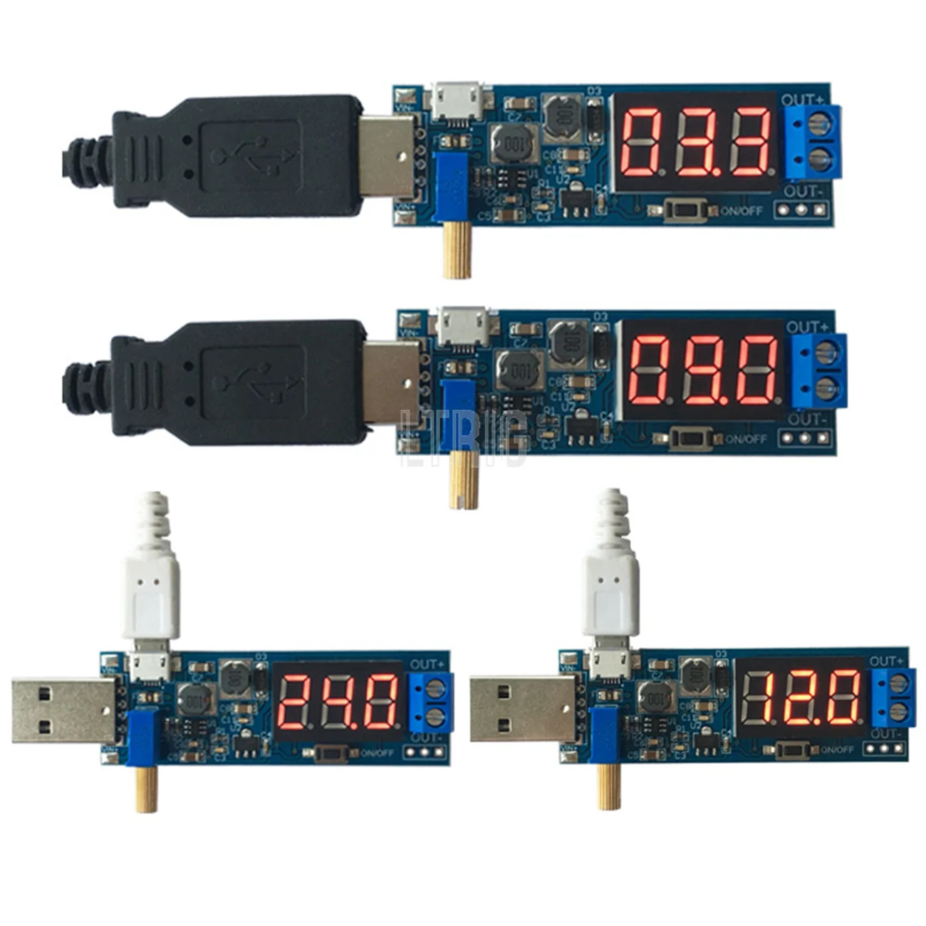 LTRIG ที่กำหนดเอง1Pcs DC-DC 5V ถึง3.5V/12V USB Step UP / Down โมดูล Boost Converter DC 1.2V-24V