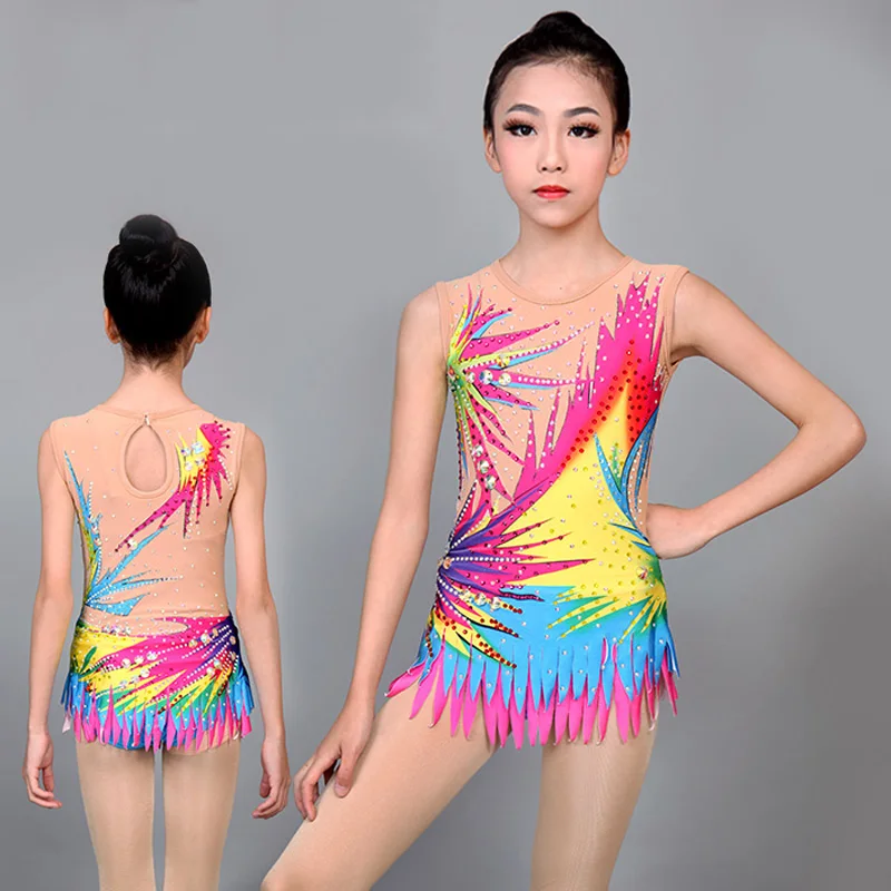 Girls\' Artistic Gymnastics Competition Leotard, Custom Style Gymnastics Leotards, Kids and Adult Performances