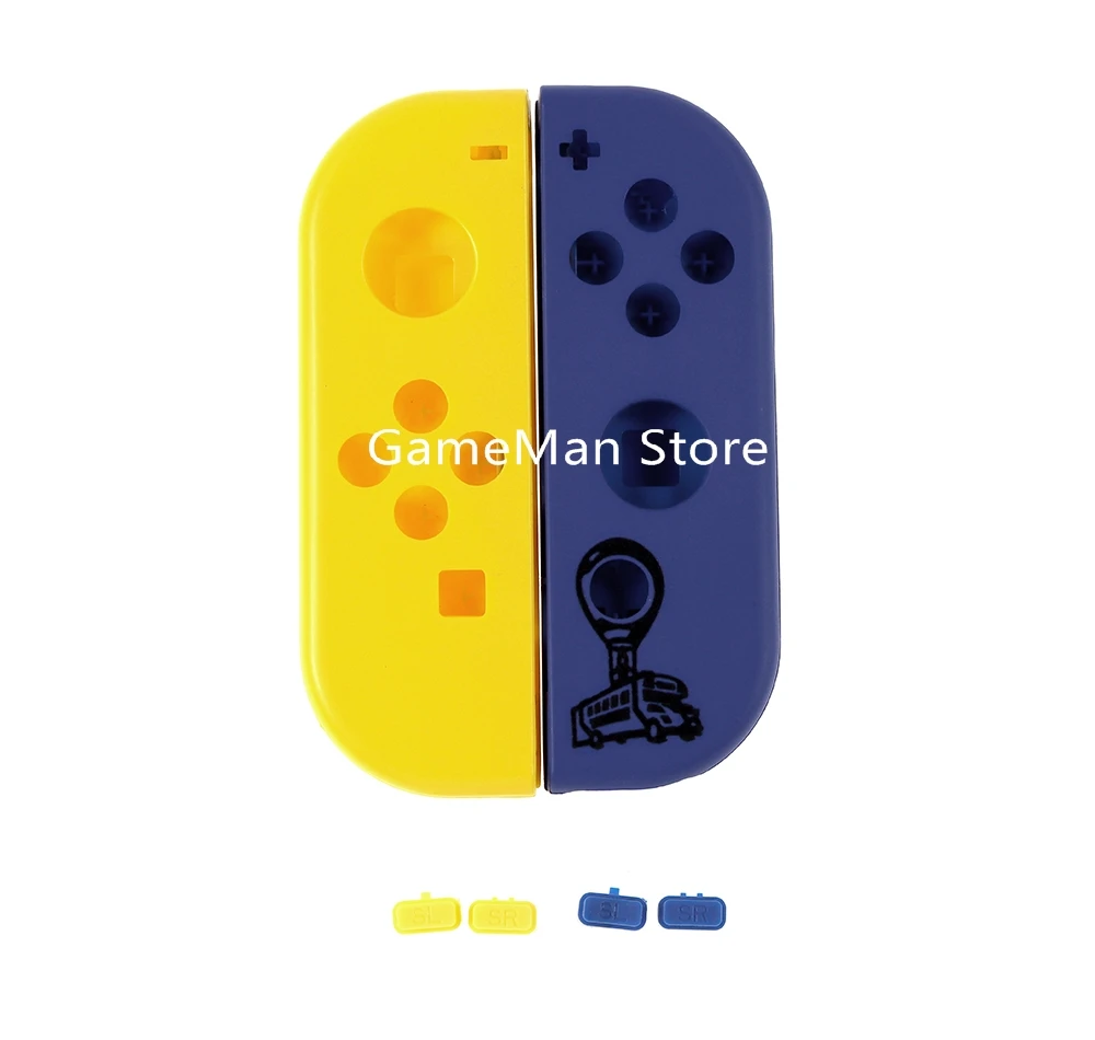 10sets für Schalter Gehäuse shell fall DIY harte Joycon gehäuse abdeckung fall Controller mittleren rahmen SL SR tasten controller fall