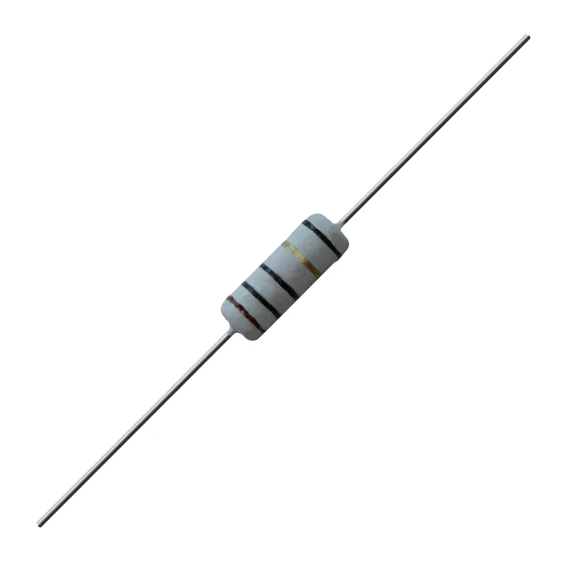 50pcs  1W Wire-wound Fuse Resistance Accuracy 5% 10 20 22 33 39 47 51 56 68 100 Ohm Wire Wound Resistor 10R 20R 22R 33R 39R 47R