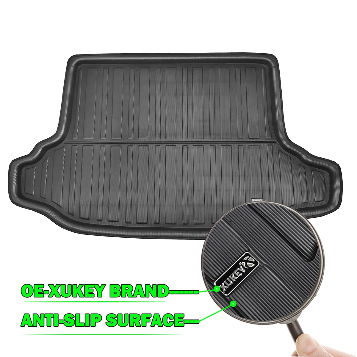 For Subaru Forester SH 2008 - 2013 Tailored Cargo Liner Boot Tray Rear Trunk Floor Mat Carpet Waterproof 2009 2010 2011 2012