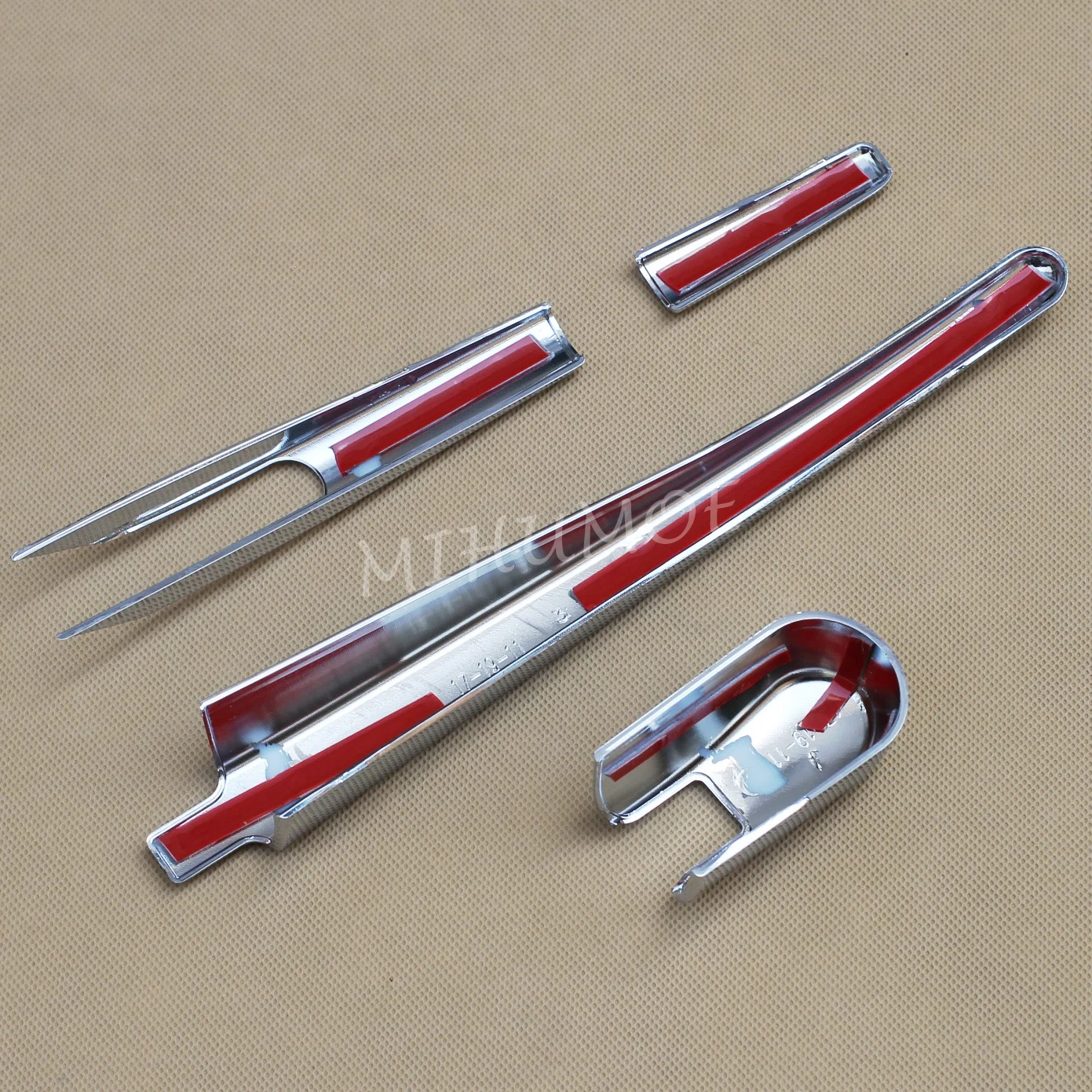For Honda CRV CR-V 2017 2018 2019 2020 Glossy Chrome Rear Windshield Wiper Cover Molding Trims