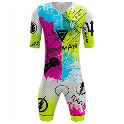 Vvsportsdesigns Triathlon Suit Cycling Jersey Men Skinsuit Bicycle Clothing Jumpsuit Mono Trisuit Roupa Ciclismo Hombre Bodysuit