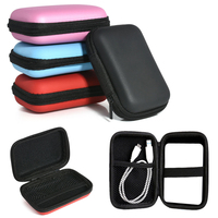 1PCS Headphone Storage Bag Mobile Phone Data Cable Charger Storage Box Headphone Bag Digital Storage Finishing Bag Storage Bag