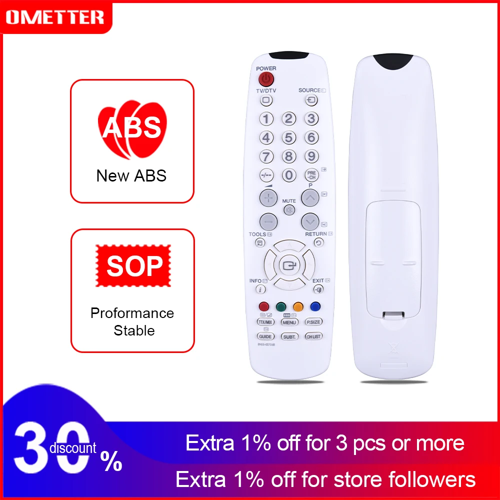 

TV REMOTE CONTROL BN59-00705B BN59-00705A FOR SAMSUNG LCD LED TV FOR LA32A550 LA32A550 LA32A650 LE32A456