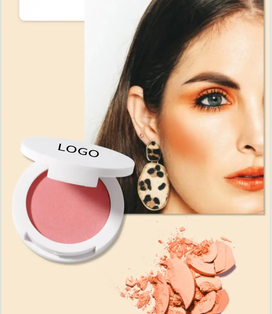 Contour Blush Palette Wholesale Makeup Cosmetic Natural Pressed Blusher Powder Private Label Cheek Color Make Up Face Blush