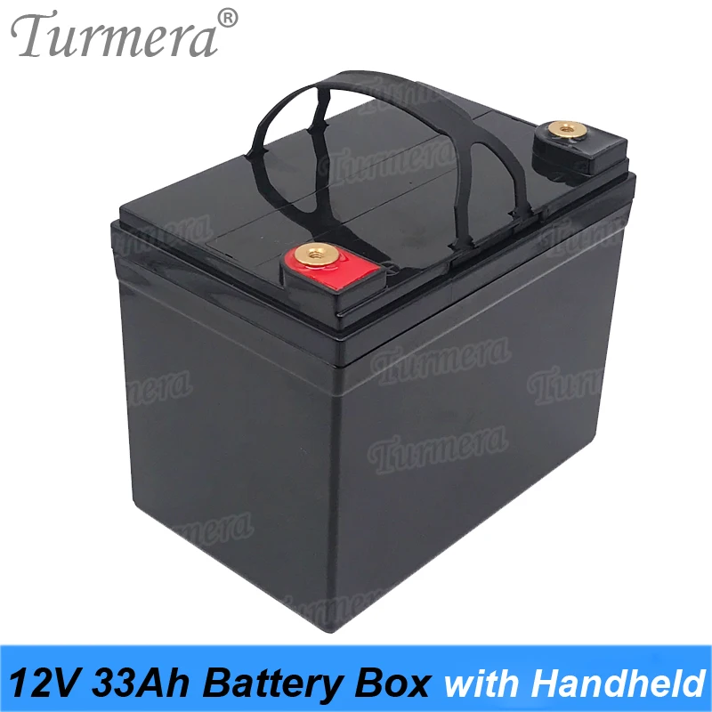 Turmera Lithium Battery Storage Box 12V 33Ah 100Ah 3.2V Lifepo4 3.7V for Solar Power System and Uninterrupted Power Supply Use A