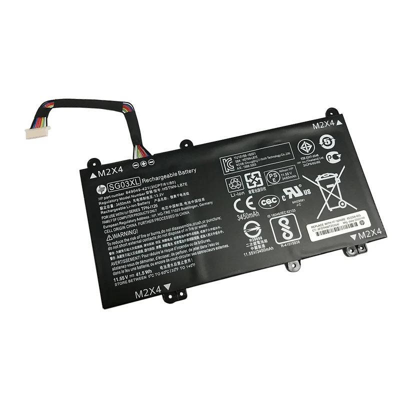 Оригинальная батарея SG03XL для HP Envy M7-U009DX 17-U011NR HSTNN-LB7E 849049-421 849314-850 фотосессия/L125 11,55 в Вт/ч