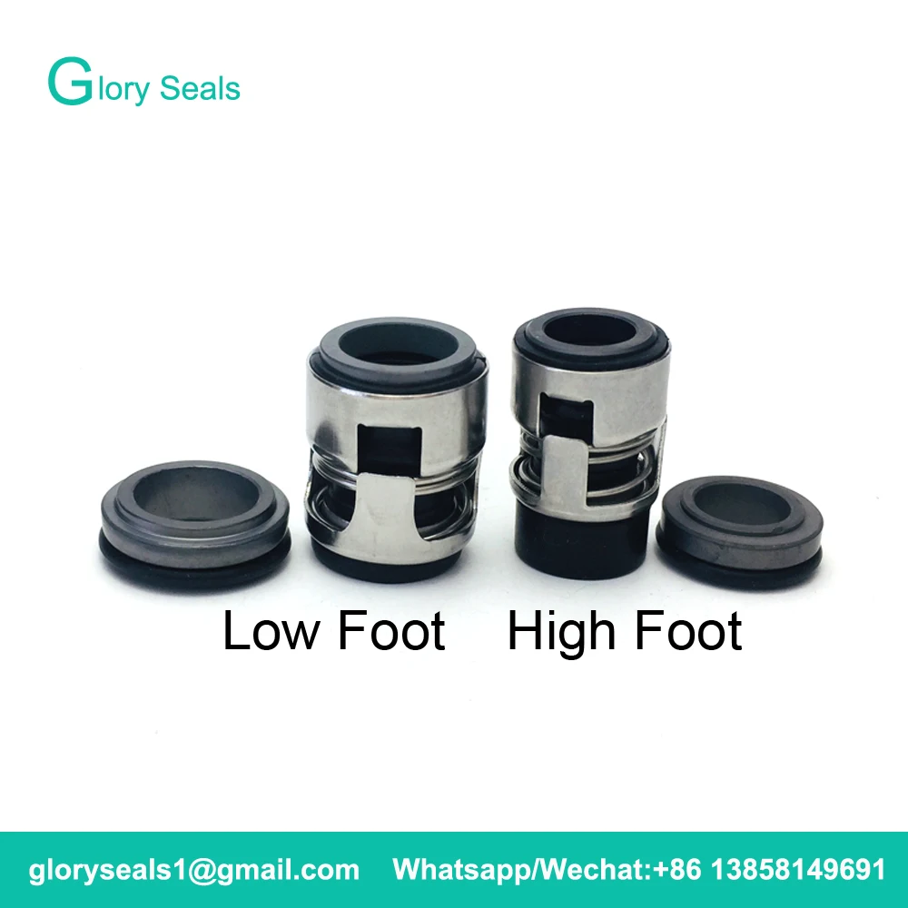 

GLF-A-12 Low Foot And High Foot G3-12 G03-12 Mechanical Seals 12mm For CH,CHI,CHE,CRK,SPK,TP,AP Pumps ( P/N 405096) SIC/SIC/VIT