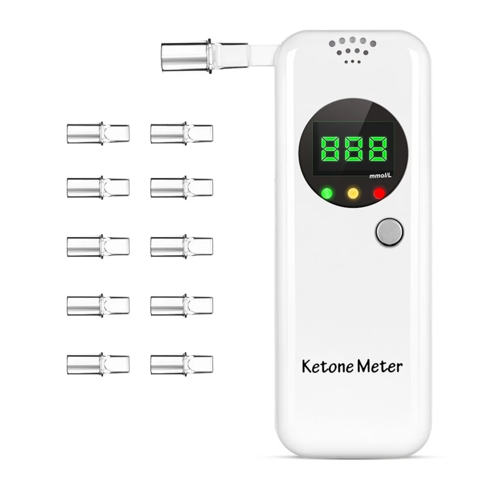 Eek-medidor de cetona de respiración, prueba de cetona de alta precisión, marca