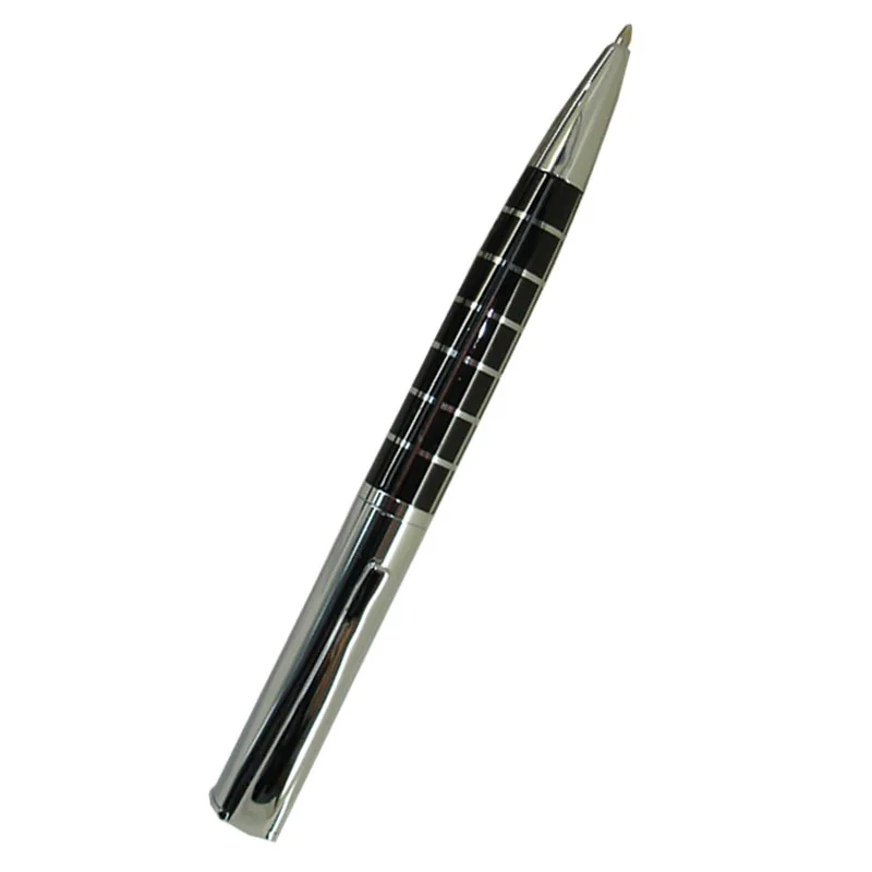 ACME Cool checker Design Metal Ball Pens for Business Gifts Fashion Retail Shop Stationery Silver and black Square Ballpoint Pen