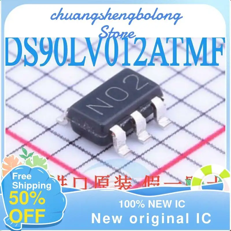 

15PCS DS90LV012ATMF N02 SOT23-5 New original IC