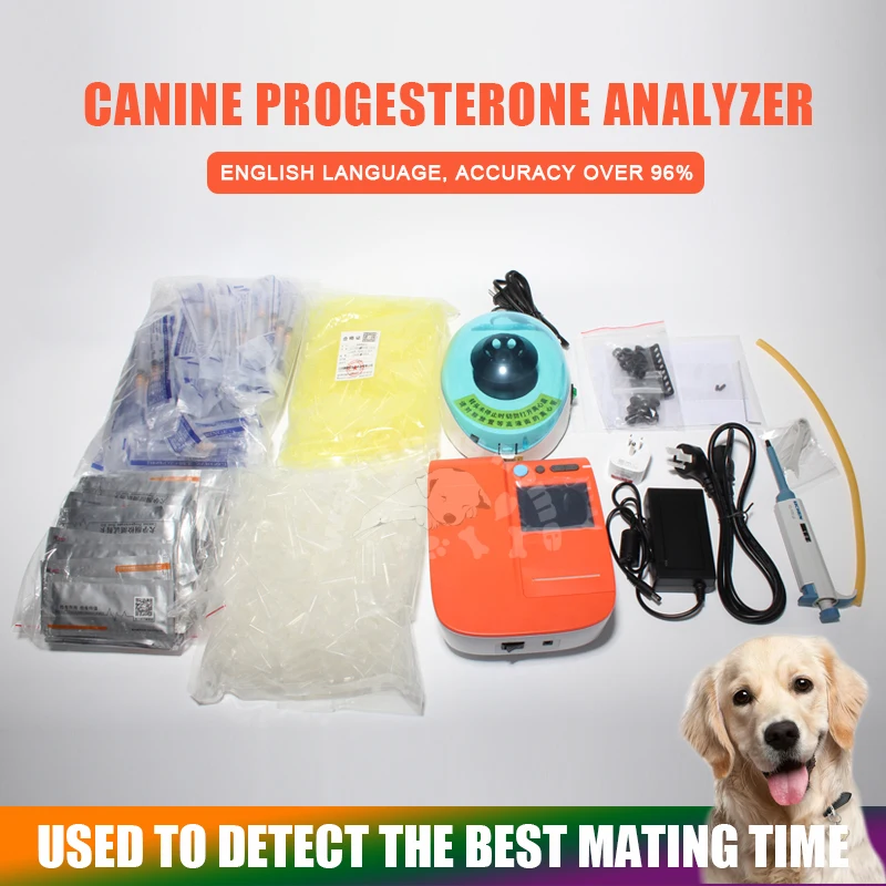 Dog Progesterone Analyzer Portable Dog Progesterone Tester Canine Progesterone Testing Machine Veterinary Equipment