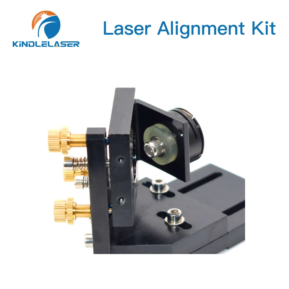 KINDLELASER-regulador de luz láser, Kit de alineación, dispositivo de calibración de ruta láser para máquina de corte láser CO2