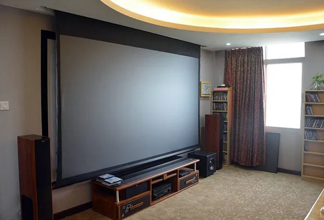 T2HALR- 16:9 Premium Umgebungs Licht Ablehnung Gespannt Bildschirme – Detail 23