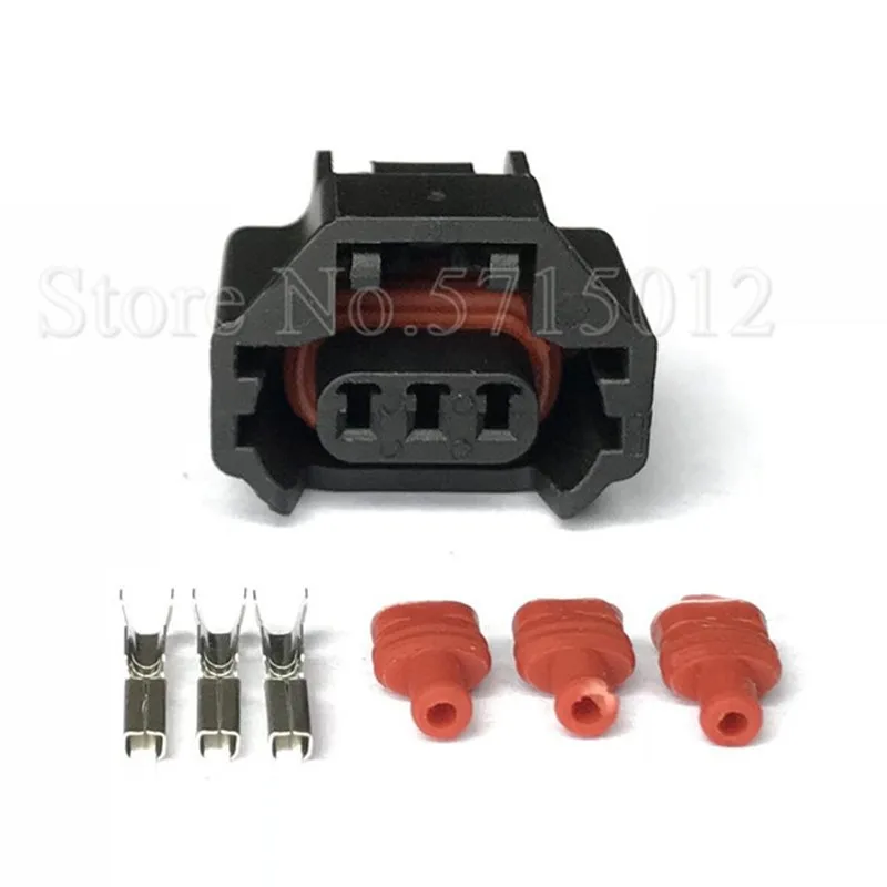 3 Hole Car Air Conditioning Pressure Switch Connector 7223-6536-30 Auto Front Camshaft Sensor Plug For TEANA HYUNDAI