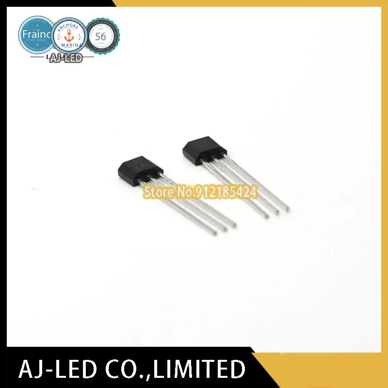 10pcs/lot A3144LUA-T Unipolar Magnetic Hall Switch Element Sensor TO-92S Mark:44L