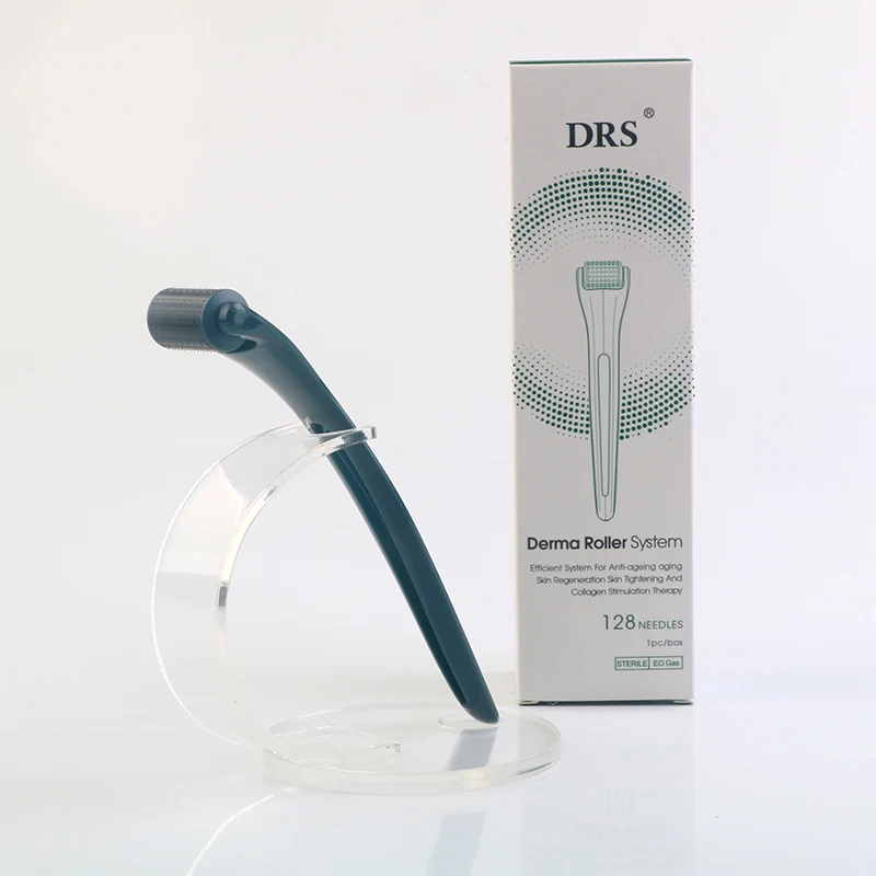 New Arrival Micro Needle DRS 128 Derma Roller Titanium Needle Mezoroller Dermaroller For Face Skin Care