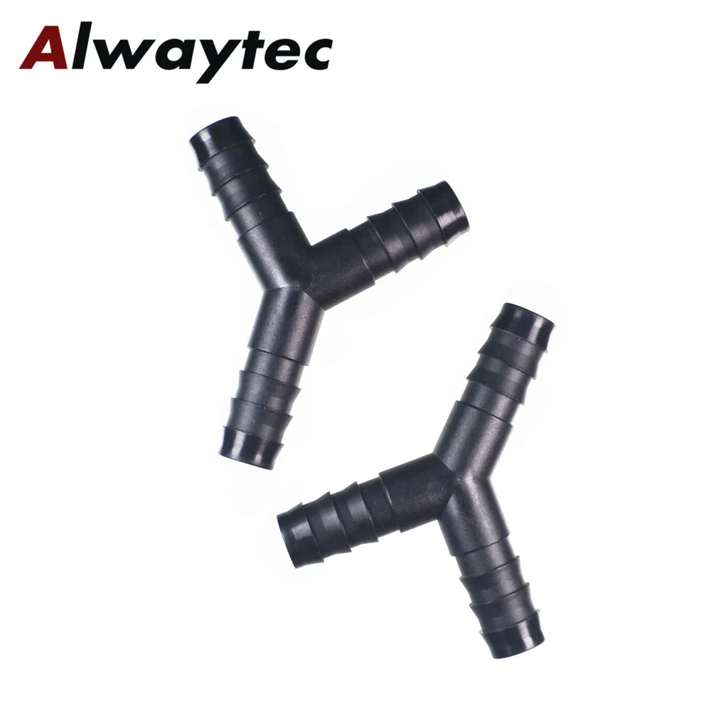 Car Styling Automotive For Fuel Pump Hose Y Type Fuel Line 3 Way Tee Quick Fitting