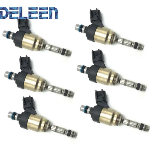 

Deleen 6x High impedance Fuel Injector FJ1143 / 35310-3C550 GDI For Hyundai Car Accessories