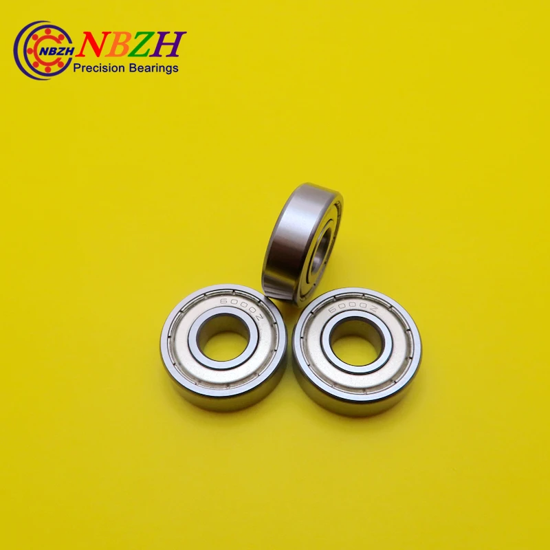 

NBZH Bearing10pcs / Lot High Quality ABEC-1 Z2V1 SUS440C Stainless Steel Deep Groove Ball Bearings S6000ZZ 10*26*8 Mm