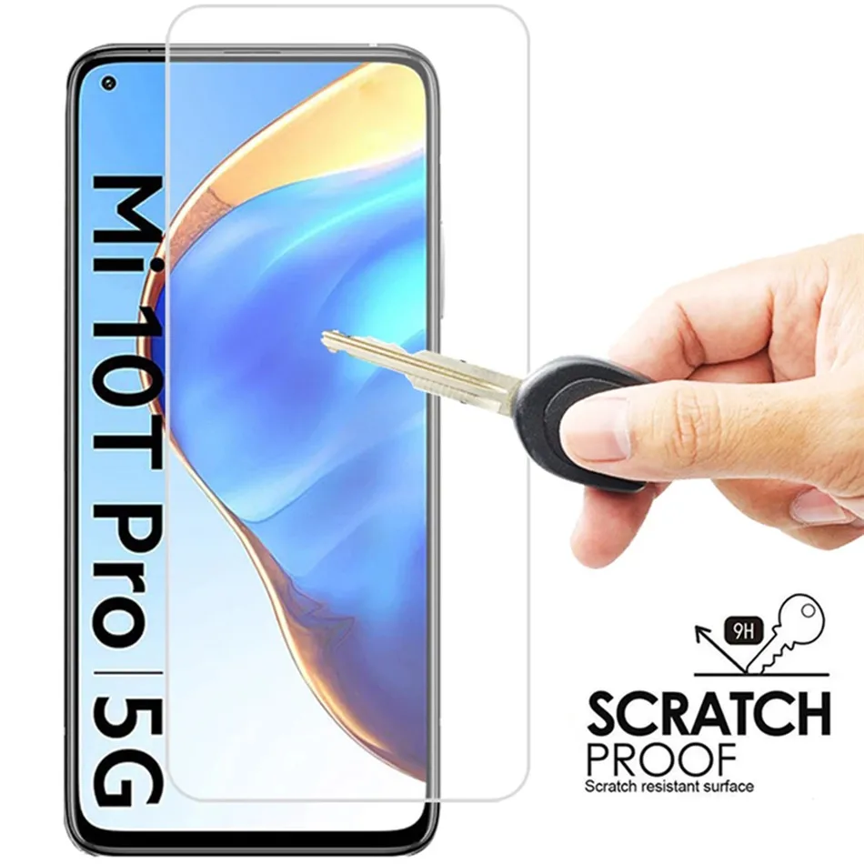 3Pcs For Xiaomi Mi 10T Lite Pro Tempered Glass Screen Protector Shield For Xiaomi Mi 10i 5G Protective Guard Glass Film 9H Mi10T - view 3