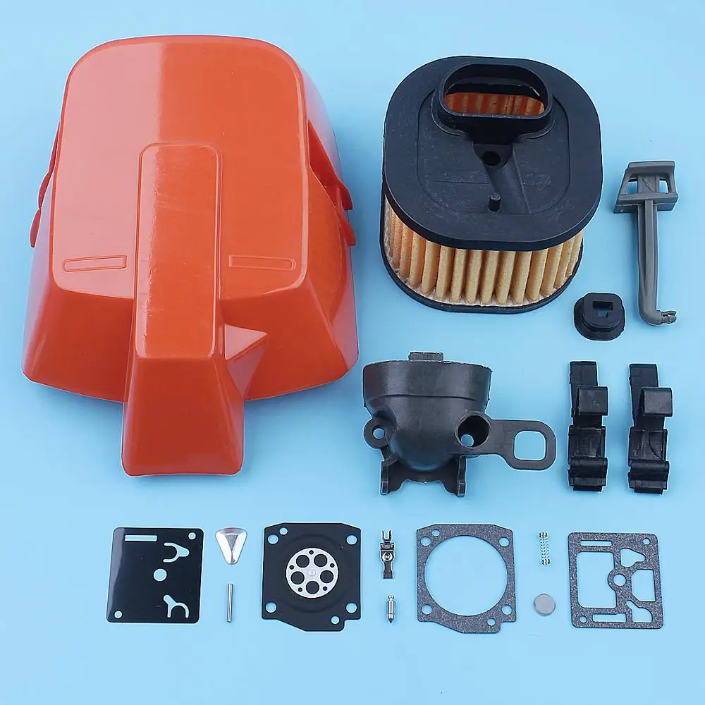 Kit Adaptador de Admake Tampa do Filtro de ar Husqvarna 372xp 365 362 371 372 Motosserra 503 81 7701 Substituição Top hd Peças Sobressalentes