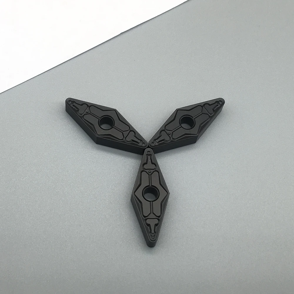 10 pcs vnmg160412 tm ft4125 선삭 공구 용 cnc 공구 초경 선삭 인서트 강철 선반 공구 용 초경 선삭 공구