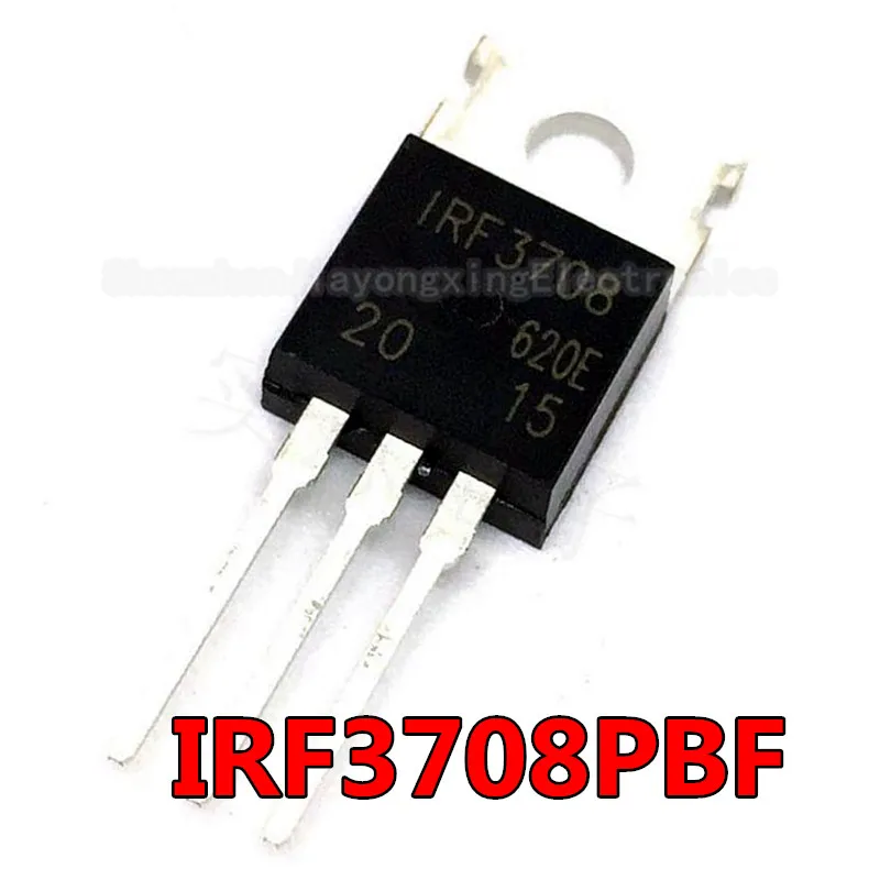 

10pcs IRF3708 TO-220 IRF3708PBF TO220 30V 62A new original