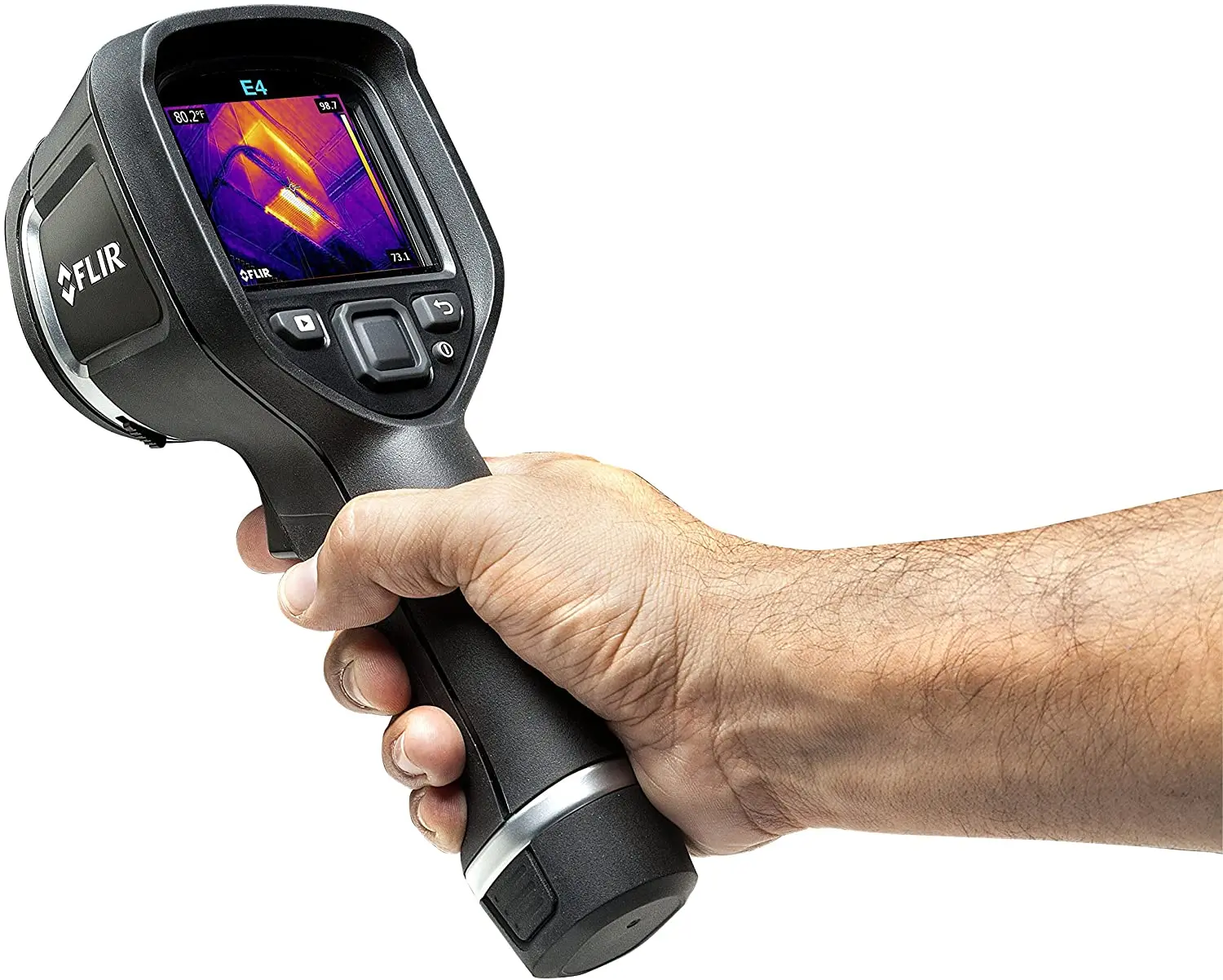 FLIR Thermal Imager E4 E5 E6 E8-XT Handheld 3 Inch Display with Extended Temperature Range MSX Image Enhancement Technology