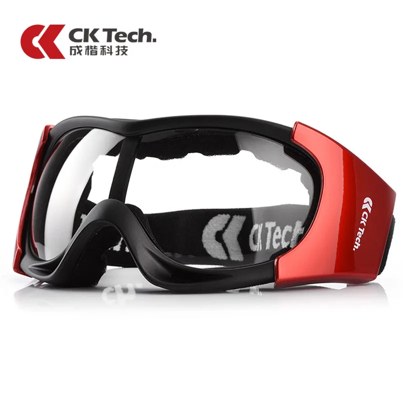 CK Tech.Anti-Splash Dust Wind-Proof Work Lab Safety Goggles Industrial Research Anti-Fog Clear Protection Safety Glasses Eyewear