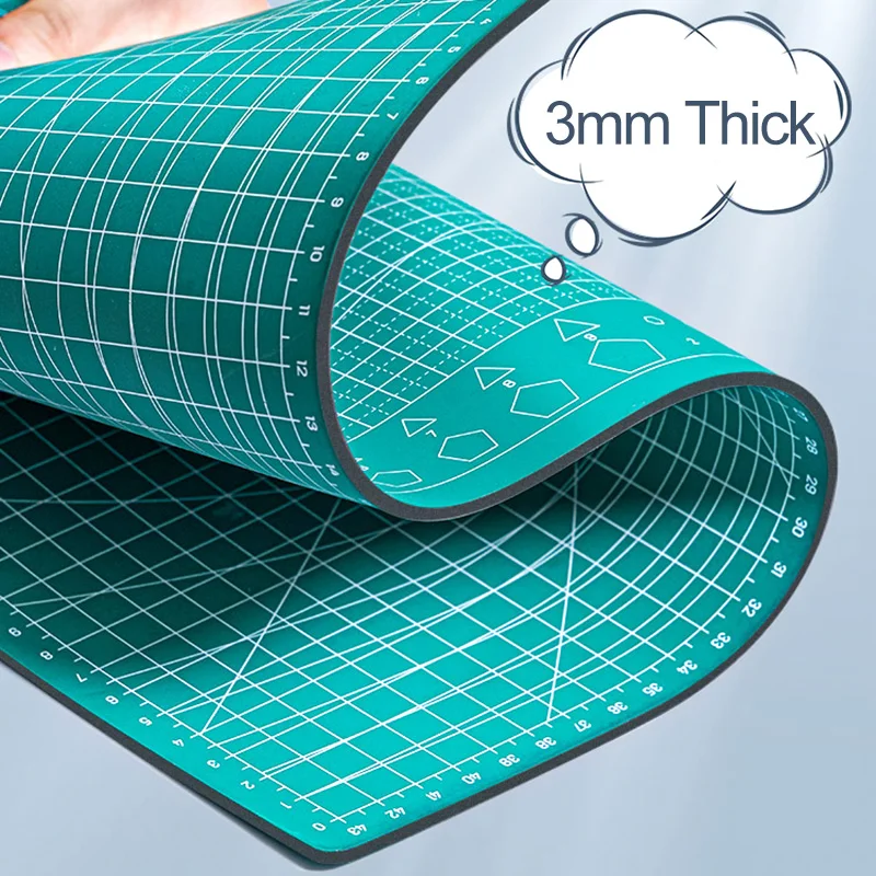 A2 A3 A4 A5 PVC Cutting Mat Board Durable Self-healing DIY Sewing Student Art Paper Cutting Engraving Cut Pad Leather Craft Tool