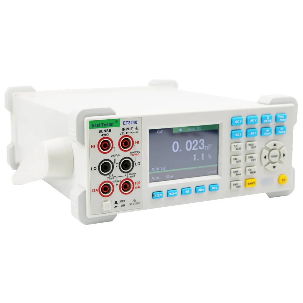 ET3240 Automatic 22000 Counts Desktop Digital Multimeter 3.5 Inch TFT Large Clear Screen High Accuracy Professional Multimeter