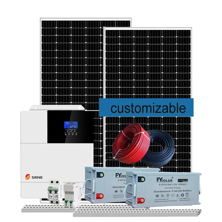 Sistema de painel solar off grid 5kw, kw, kw, com kit para residência, energia solar, 4kw