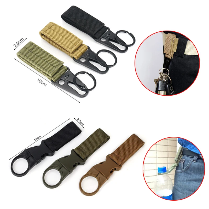 HSSEE Nuevo cinturón táctico al aire libre para hombres, hebilla de aleación de aluminio de liberación rápida, cinturón elástico casual cinturón