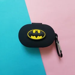 Cartoon Earphone Case With Hook For Xiaomi Redmi AirDots 2019 New Case Cover Wireless Bluetooth Earphone Cases Soft TPU Shell