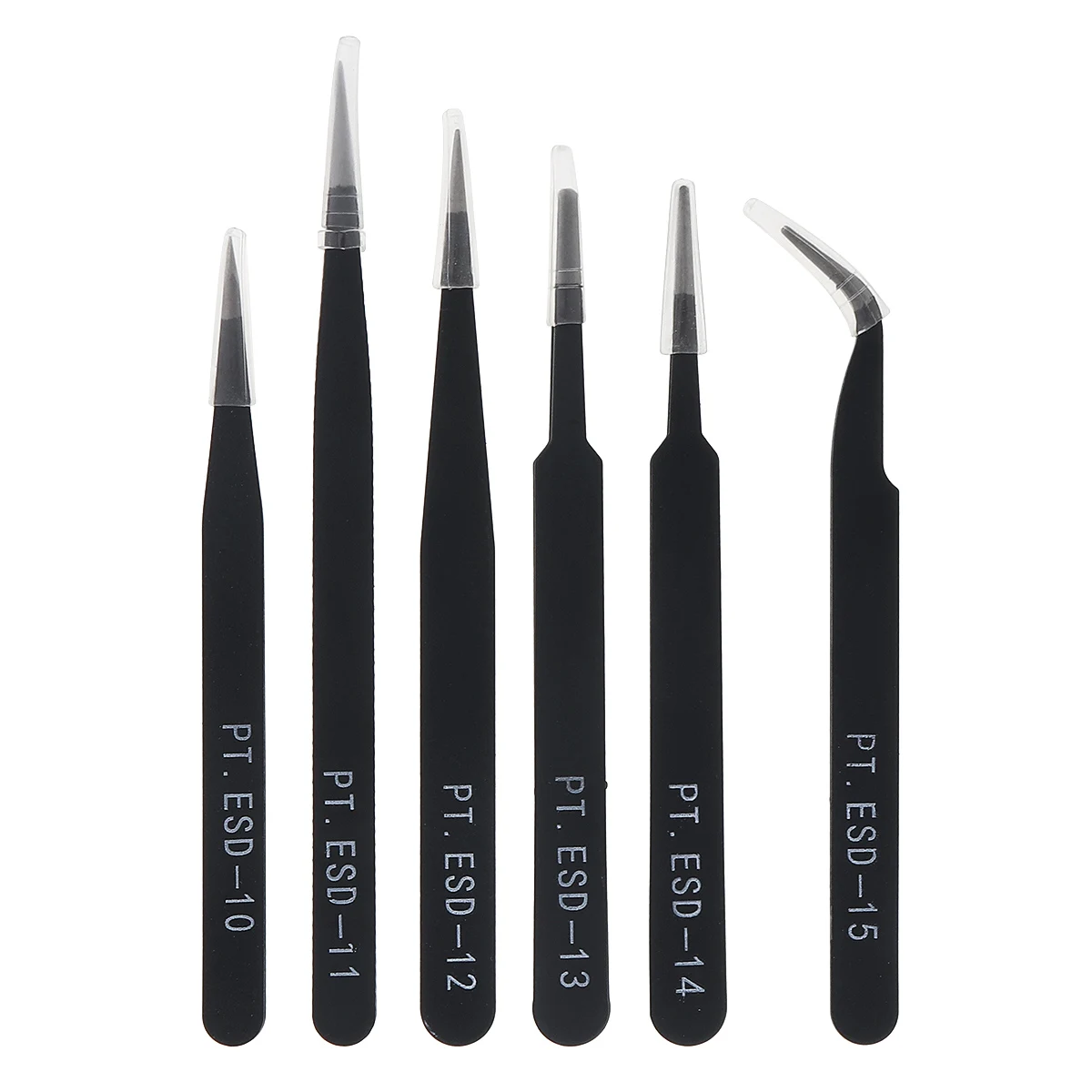 6 Chiếc Đồng Hồ Thép Nhíp 1.0MM Chống Tĩnh Điện Sửa Dụng Cụ Sửa Chữa Điện Tử Dành Cho Trang Sức Mỹ Thủ Công Điện Thoại Di Động miếng Dán Cường Lực Máy Khoan