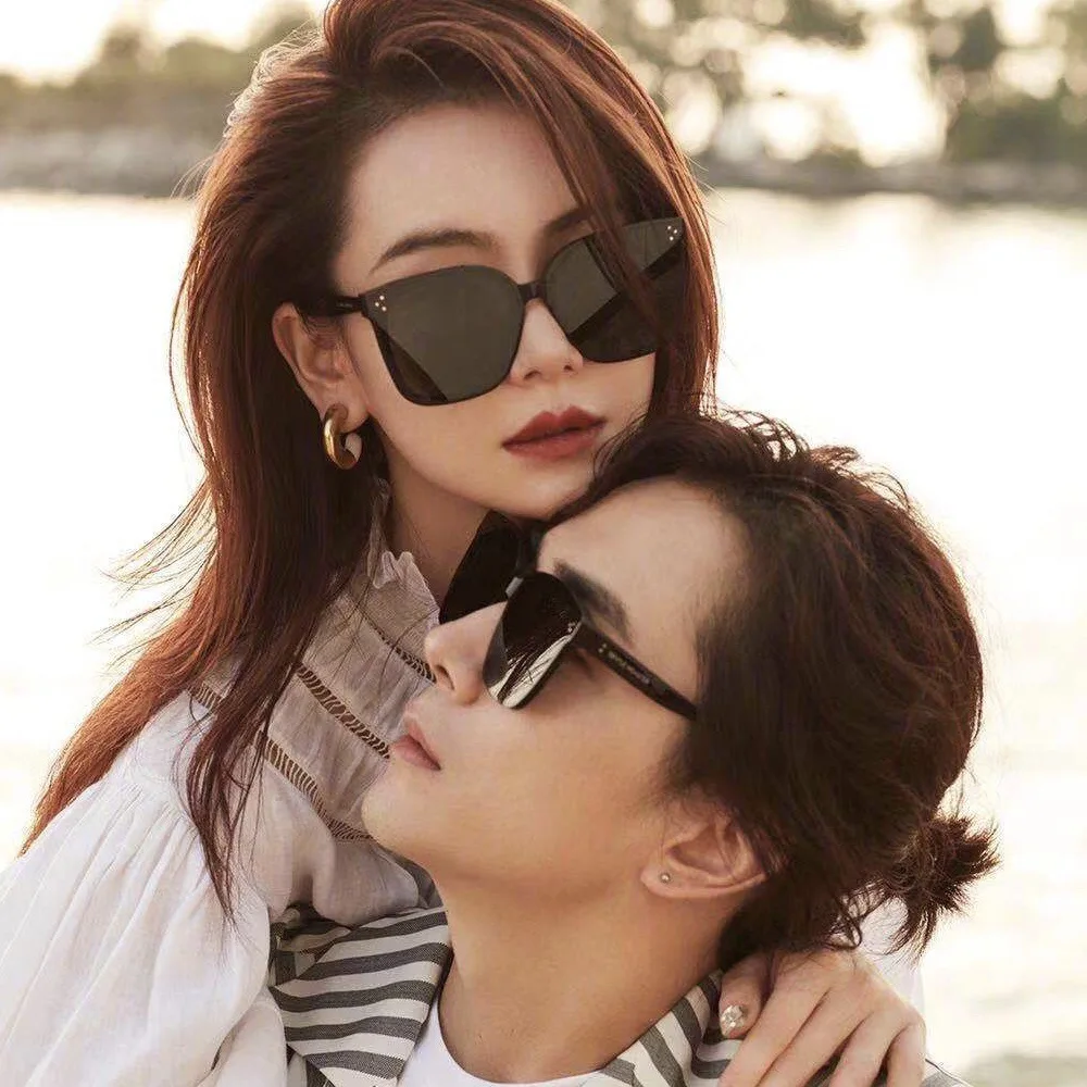 RMM Brand Designer Big round cat eye Sunglasses Women Luxury Plastic Sun Glasses Classic Retro Outdoor big sunglasses