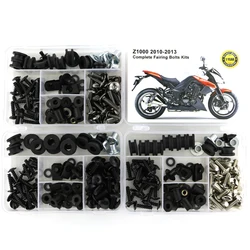 Fit For Kawasaki Z1000 2010 2011 2012 2013 Motorcycle Complete Full Fairing Bolts Kit Clips Cowling Screws Nuts  Steel