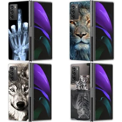 Cool Case For Samsung Galaxy Z Fold2 Case Hard Plastic Phone Cover For Samsung Galaxy Z Fold 2 Phone Case Funda ZFold2 Coque Bag