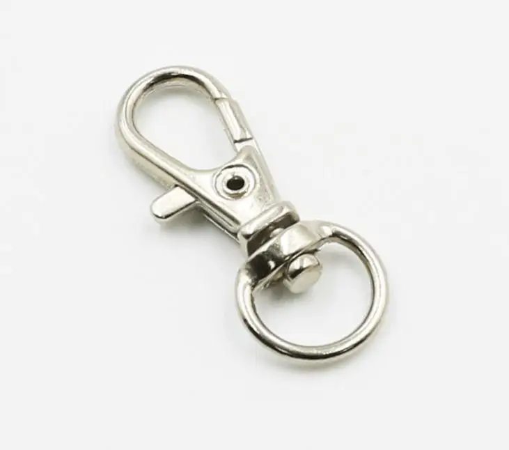 3000pcs/lot Metal Dog Clips Hooks With Ring belt Buckles Dog Strap fastener metal Clip Factory wholesale SN3369