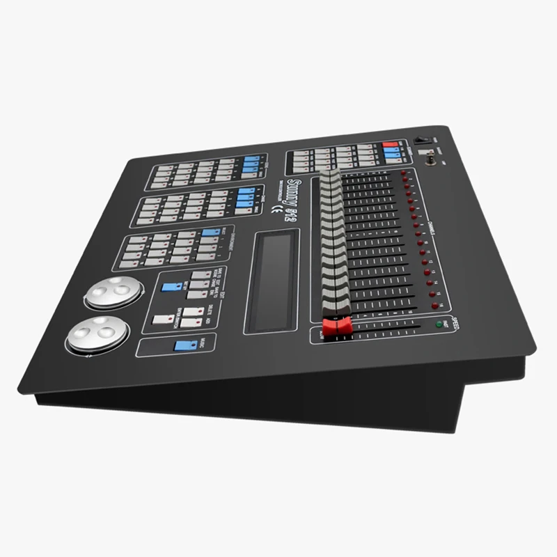 Imagem -04 - Tiro Tempo Dmx Controlador com Flycase Luz de Palco Master Console Flight Box Led Par Beam Movendo a Luz Principal Ensolarado 512 Novo