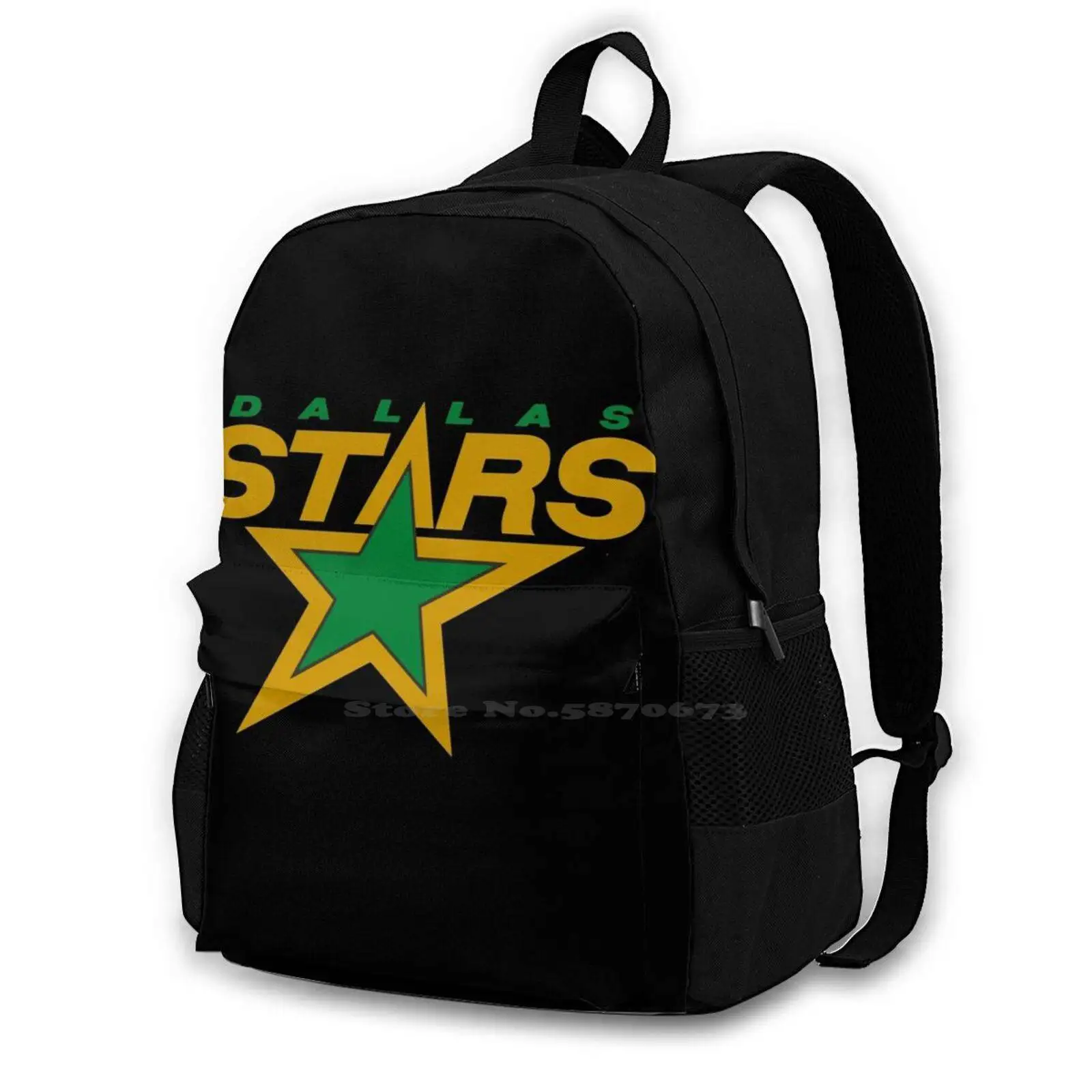 Stars-Dallas Travel Laptop Bagpack Fashion Bags Logo City