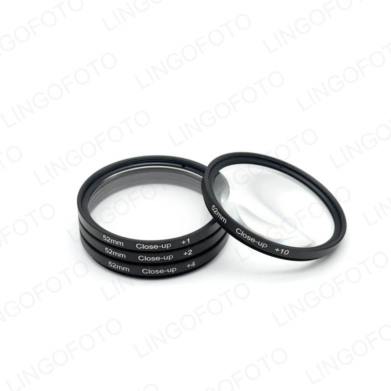 Close Up Filter Kit +1 +2 +4 +10 Universal Macro Lens Filter 37 39 40.5 43 46 49 52 55 58 62 67 72 77 82mm