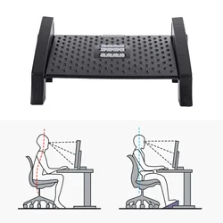 Podnóżek biurowy Ergonomiczny pod biurkiem Podnóżek z regulacją wysokości Przechylany podnóżek komputerowy Stojak na podnóżek biurowy