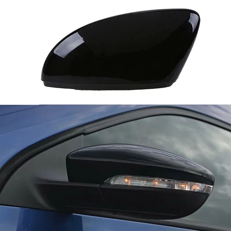 Carbon Fiber LH&RH Rearview Side Mirror Covers Caps for VW Passat B7 CC Jetta 3C8857537 3C8857538 NOT FIT NORTH AMERICAN VERSION