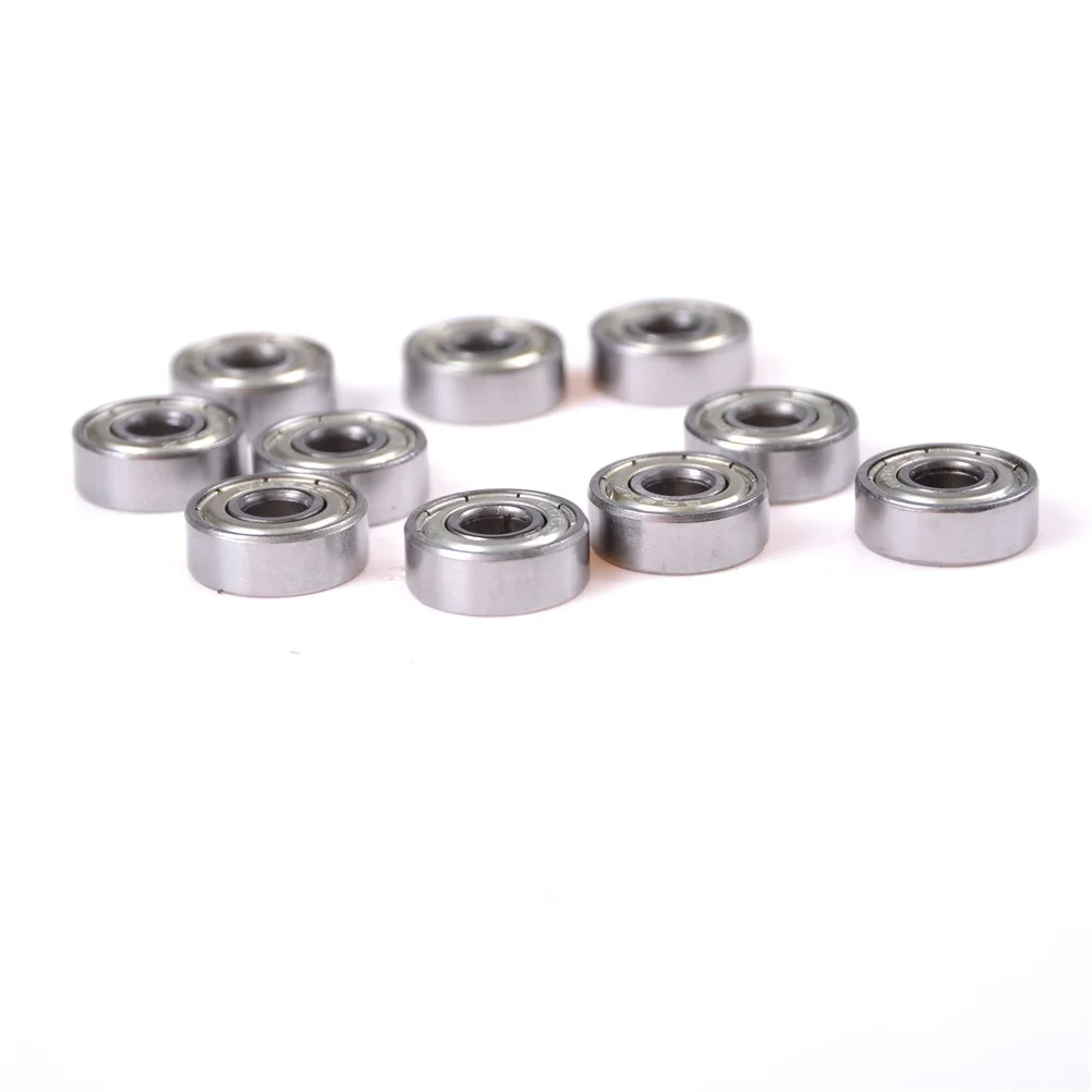 Hot Sale 10 x 624ZZ Miniature Rubber Sealed Metal Shielded Radial Ball Bearings Model