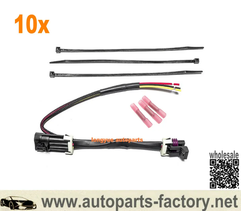 

Longyue 10pcs 2012 & Newer Tail Light Plug And Play Three Wire Harness for Can AM Maverick Rear