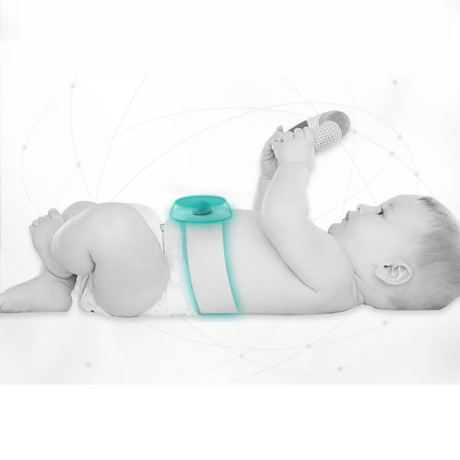 Faixa de hernia umbilical para bebês, bolsa respirável de umbigo para bebês recém-nascidos, faixa extratora de umbigo